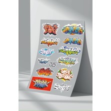 Stickermarket Grafiti Sticker Seti (2)