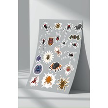 Stickermarket Örümcek Spider Sticker Seti