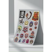 Stickermarket Kızıldereli Sticker Seti (3)