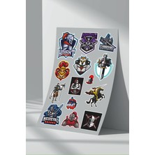Stickermarket Knight Sticker Seti (2)