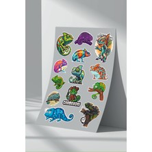 Stickermarket Bukalemun Sticker Seti (4)