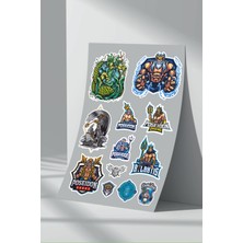 Stickermarket Poseidon Sticker Seti