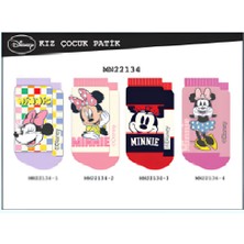 Çimpa Kız Çocuk Mınnıe Mouse Patik Çorap 22134