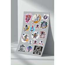 Stickermarket Astronot Uzay Sticker Seti (1)