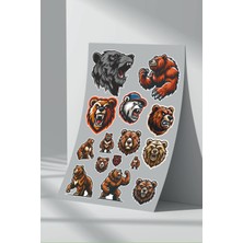 Stickermarket Ayı Bear Sticker Seti (1)