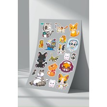 Stickermarket Kedi Sticker Seti (17)