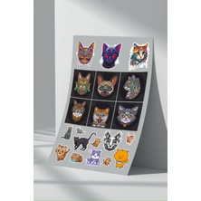 Stickermarket Kedi Sticker Seti (7)