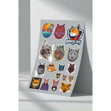 Stickermarket Kedi Sticker Seti (8)
