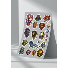 Stickermarket Aslan Lion Sticker Seti (7)