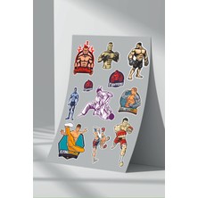 Stickermarket Basketbol Sticker Seti (4)