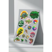 Stickermarket Bukalemun Sticker Seti (1)