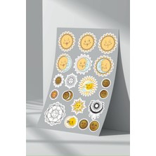 Stickermarket Güneş Sticker Seti (1)