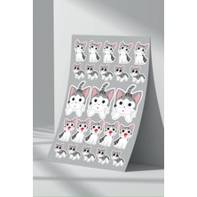 Stickermarket Kedi Sticker Seti (1)