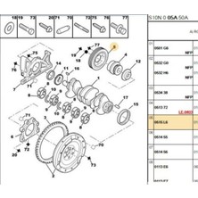 GRM Krank Kasnağı Saxo 106 (GRM2058-0515.L6)