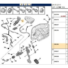 Psa Debriyaj Alt Merkez 307 308 406 407 Expert C2 C3 C4 C5 Jumpy (218295-874701)