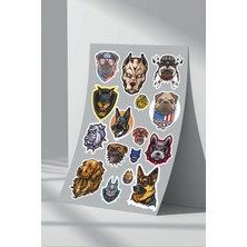 Stickermarket Köpek Sticker Seti (12)