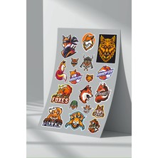Stickermarket Tilki Fox Sticker Seti (1)