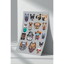 Stickermarket Köpek Sticker Seti (10)
