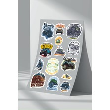 Stickermarket Offroad Arazi Sticker Seti (2)