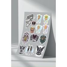 Stickermarket Angel Melek Sticker Seti (1)