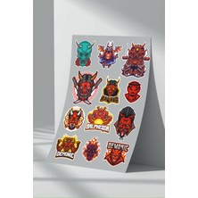 Stickermarket Devil Şeytan Sticker Seti (1)