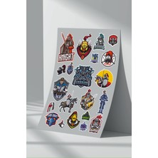 Stickermarket Knight Sticker Seti (1)