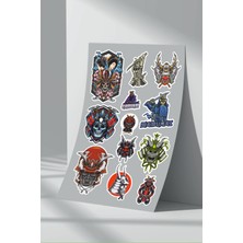 Stickermarket Samuray Sticker Seti (2)