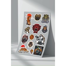 Stickermarket Kaplan Sticker Seti (1)