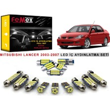 Femex Mitsubishi Lancer LED Iç Aydınlatma Ampul Seti Femex Parlak Beyaz