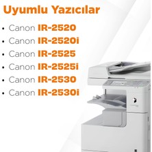 Toner Türk Canon C-EXV33 Muadil Toneri 2'li Paket / IR2520 / IR2520I / IR2525 / IR2525I / IR2530 / IR2530I