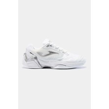 Joma Set Men 2402 Blanco Beyaz Tenis Ayakkabı 45 Erkek Hafif ve Esnek Kauçuk Taban ile Spor ve Günlük Kombin