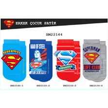 Çimpa Erkek Çocuk Superman Patik Çorap 22144