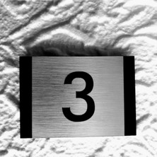 Yönline Modern Tasarım Kapı ve Birim Numarası