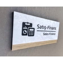 Yönline Klasik Mdf Serisi Satış-Finans Kapı Isimliği