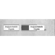 Özel Kampanya 10 Lu Paket Değiştirilebilir Kapı Isimliği Gümüş Seri Özel Tasarım