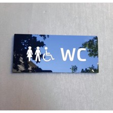 Yönline Klasik Seri Wc Yönlendirme Tabelası