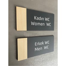 Yönline Akçaağaç Serisi Pleksi Wc Yönlendirme Seti