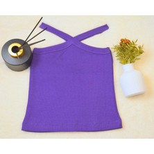 Sincap Baby Kız Çocuk Askılı Crop Kaşkorse Esnekkumaş
