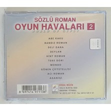 Sözlü Roman Havaları 2 CD (Jelatininde Sıfır Dönem Baskı Cd)