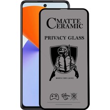 Kzy Infinix Note 30 ile Uyumlu Tam Kaplayan Mat Seramik Nano Esnek Hayalet Ekran Koruyucu