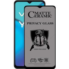 Kzy Vivo Y17S ile Uyumlu Tam Kaplayan Mat Seramik Nano Esnek Hayalet Ekran Koruyucu