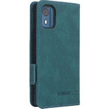 Mays Home1 Nokia C02 Deri Folio Flip Case Için Kılıf Tam Koruma Koruyucu (Yurt Dışından)