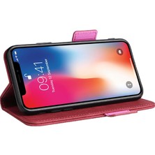 Mays Home1 Kart Tutucu ile iphone X/xs Için Kılıf Kickstand Deri Folio Flip Case (Yurt Dışından)