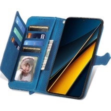 Mays Home1 Xiaomi Poco X6 Pro Çoklu Kart Yuvası Flip Fermuar Tarzı Çok Renkli (Yurt Dışından)