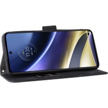 Mays Home1 Motorola Moto G51 Deri Folio Flip Case Kart Ekleme Tam Için Kılıf (Yurt Dışından)