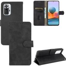 Mays Home1 Xiaomi Redmi Not 10 Pro Max Deri Için Kılıf Folio Flip Case Kart Tam (Yurt Dışından)