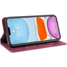 Mays Home Iphone 11 Için Kılıf Pro Manyetik Folio Cüzdan Koruyucu Pu Deri (Yurt Dışından)