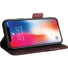 Mays Home1 Kart Tutucu ile iphone X/xs Için Kılıf Kickstand Deri Folio Flip Case (Yurt Dışından)