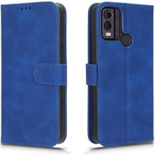 Mays Home1 Kart ile Nokia C22 Tam Koruma Deri Folio Flip Case Için Kılıf (Yurt Dışından)