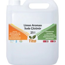 Tito Limon Aroması Suda Çözünür 25 Litre